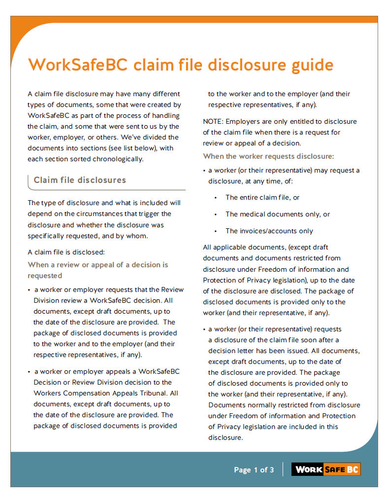 WorkSafeBC