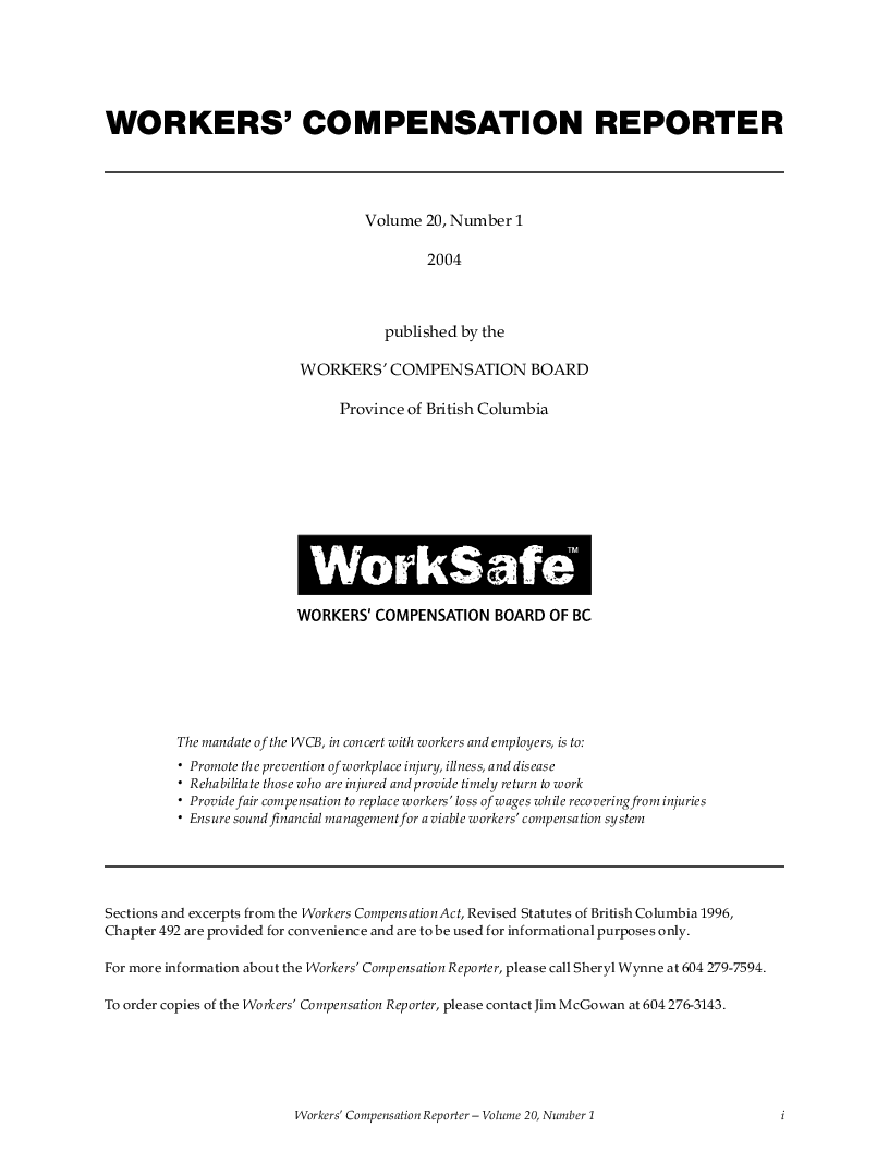 WorkSafeBC